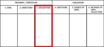 Evaluation Planning Tool: STEP 3