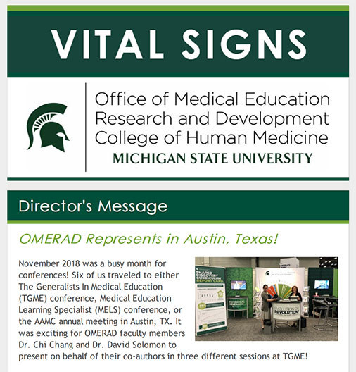 VitalSigns 2018 NOVEMBER sample image